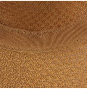 Bucket Hats Unisex Frayed Washed Bucket Hat Foldable Cotton Fisherman Cap Brim Visors Sun Hat - Yellow - CP18QZ78QLE