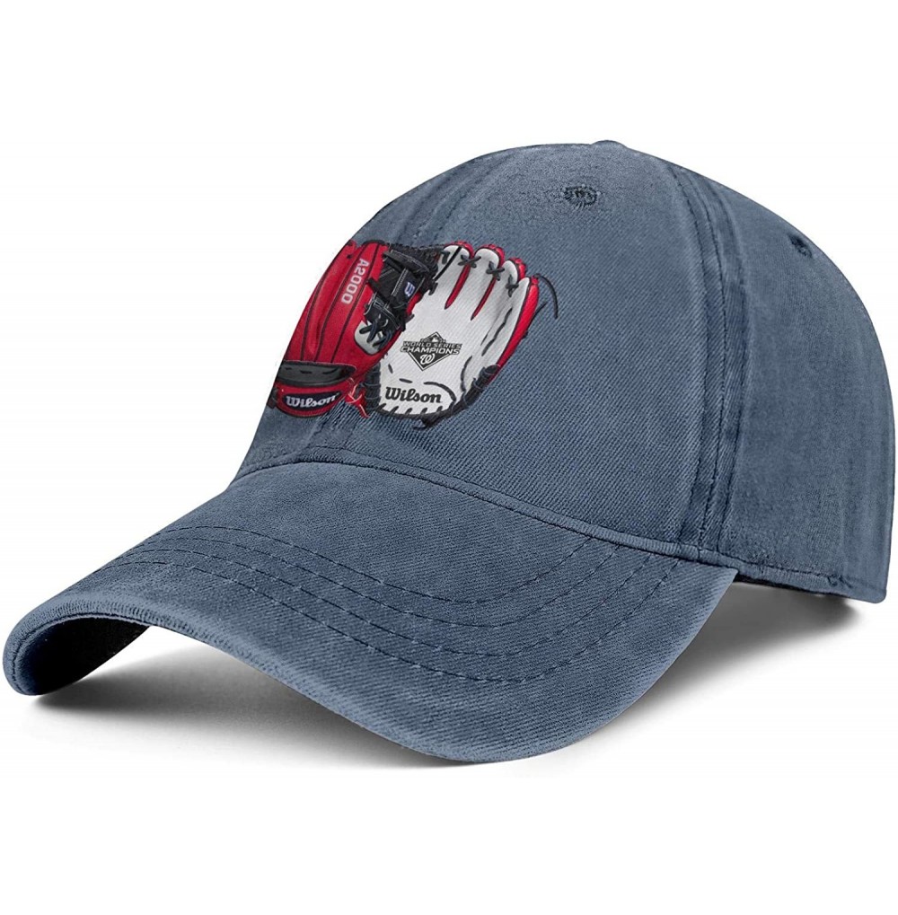 Baseball Caps Mens Womens Baseball Cap Printed Cowboy Hat Outdoor Caps Denim - Blue-21 - C518AW8UU0C