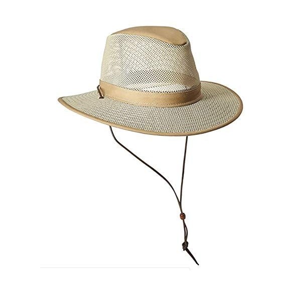 Cowboy Hats Breezer Aussie Hat- Khaki- Boxed Medium - C1193I3THWT