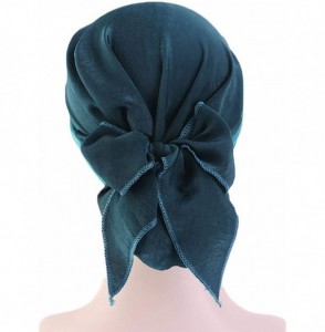 Skullies & Beanies Chemo Cancer Sleep Scarf Hat Cap Ethnic Printed Pre-Tied Hair Cover Wrap Turban Headwear - CB18SLHNCZI