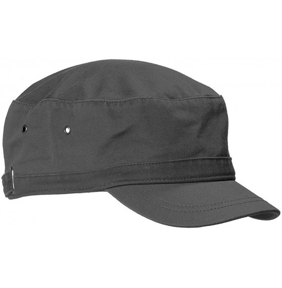 Baseball Caps Short Bill Cadet Cap (BA501) - Charcoal - CC11UTLUT35