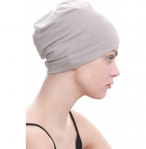 Baseball Caps Unisex Bamboo Sleep Caps for Cancer- Hair Loss - Chemo Caps - Umber - CN18LC2HUY5