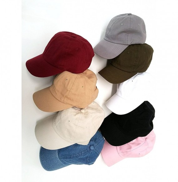 Baseball Caps Beer Style Dad Hat Washed Cotton Polo Baseball Cap - Lt.pink - CH187LNKN4G