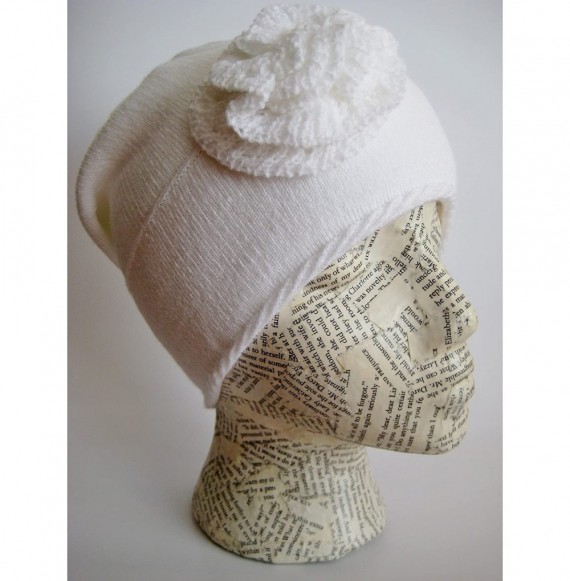 Skullies & Beanies Winter Hat for Women and Girls Slouchy Beanie Warm Hat Ski Beanie M-91 - White - CD11B2NO7VT