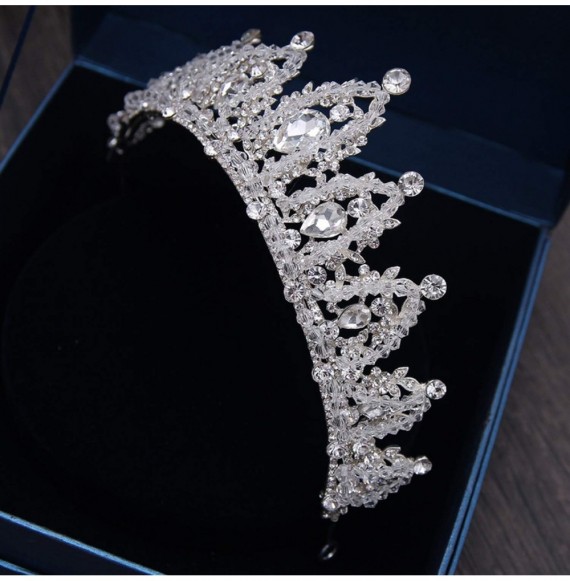 Headbands Handmade Rhinestone Crystal Headbands Accessories - Champagne - CS18WMMHQKE