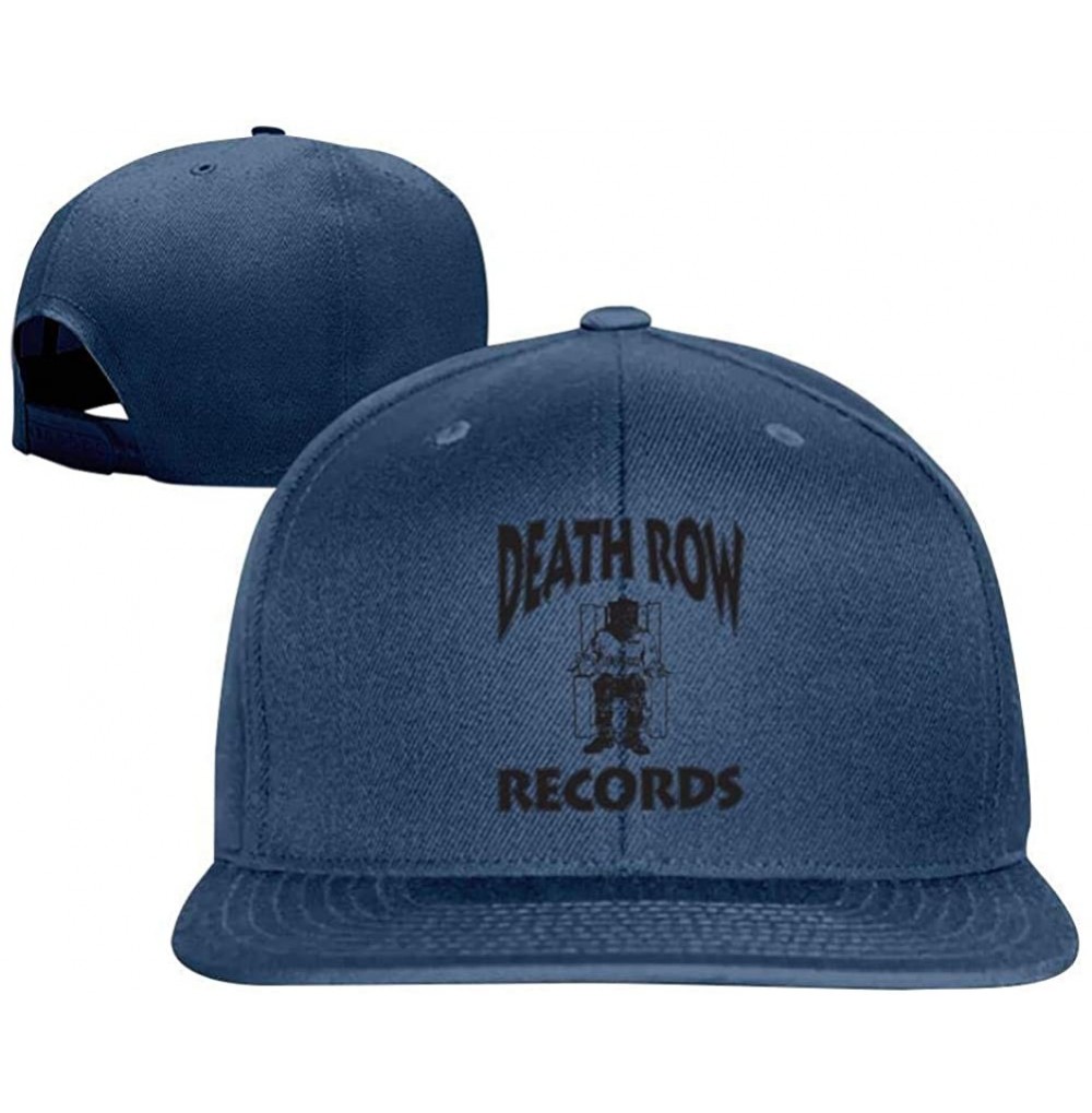 Baseball Caps Baseball Cap Death Row Records Outdoor Wild Hat Adjustable Trucker Hat - Blue - CM18OWDXNAX