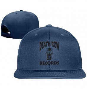 Baseball Caps Baseball Cap Death Row Records Outdoor Wild Hat Adjustable Trucker Hat - Blue - CM18OWDXNAX