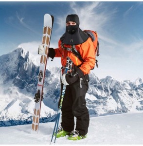 Balaclavas Balaclava Winter Full Mask for Men Women for Skiing Snowboarding Hiking Cycling - Black - CV18A64GTDA