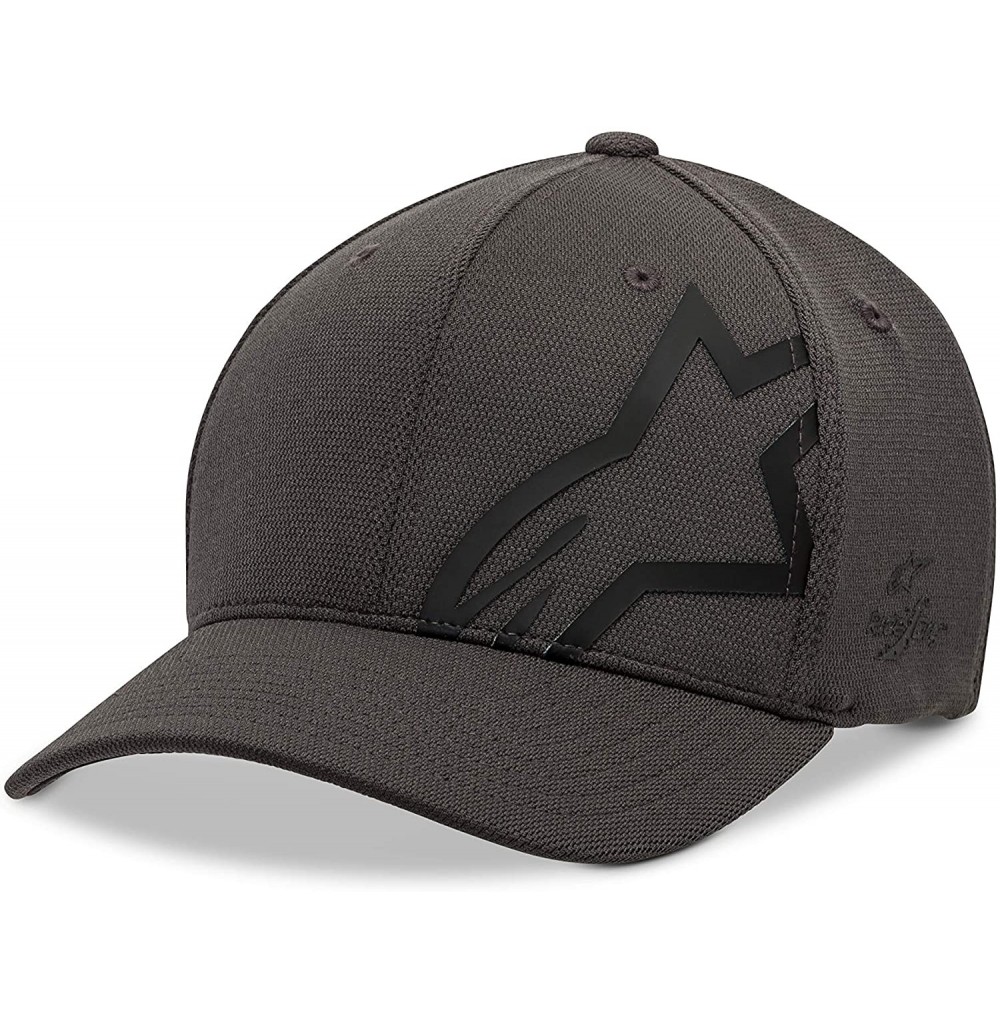 Baseball Caps Men's Corp Shift Sonic Tech Hat - Charcoal/Black - CM18OI40ULQ