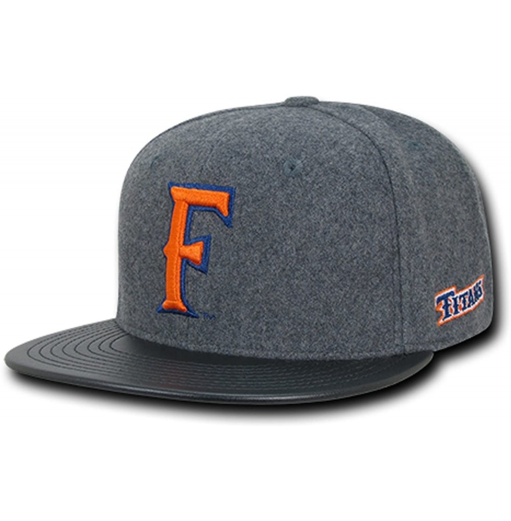 Baseball Caps University Fullerton Officially Licensed Snapback - C918DQAMR4C