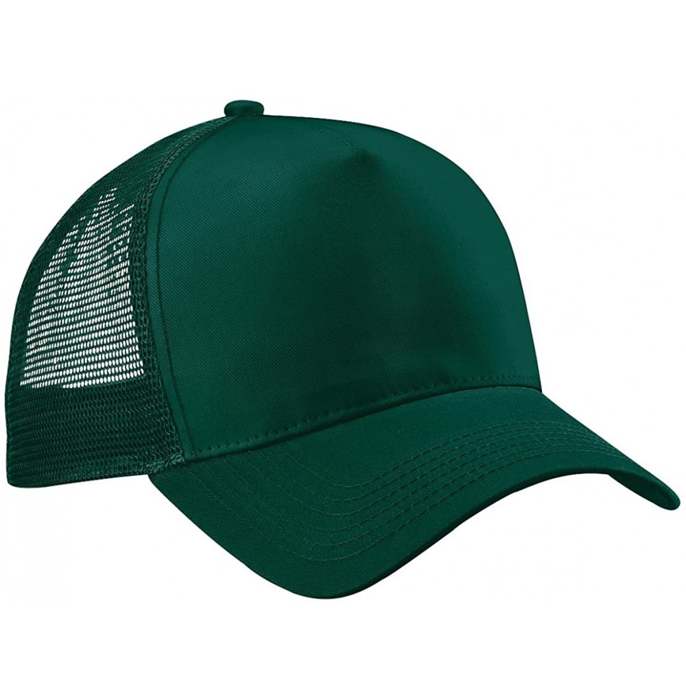 Baseball Caps Snapback Trucker - Bottle Green / Bottle Green - C511JZ05TYF