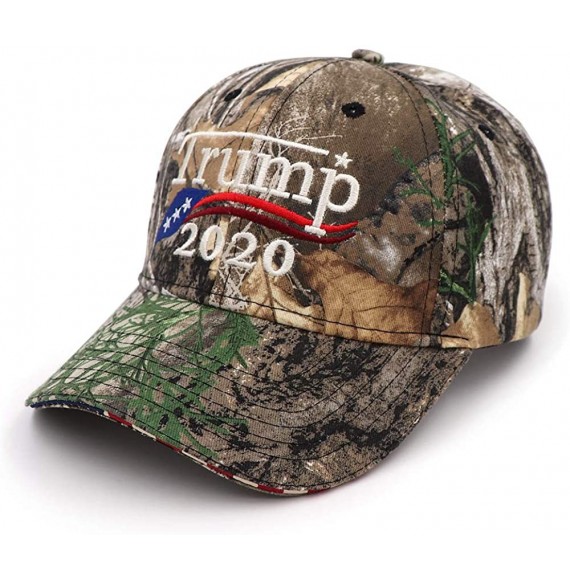 Baseball Caps Trump 2020 Keep America Great Baseball Cap Embroidery - Camo - CH18XQUXSU4