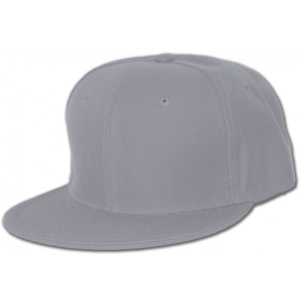 Baseball Caps Blank Baseball Hat - Grey - CV112BXYEX5