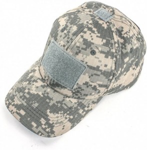 Baseball Caps Tactical Hat for Men with 2 Pieces Military Patches- Operator Hat with USA Flag - Acu Camo Cap - CJ18CILXNNS