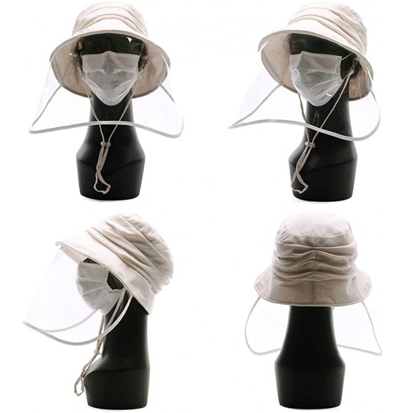Skullies & Beanies Womens Collapsible Bucket Hat Sun Protection Summer UPF 50 String Golf Garden Hiking 56-59cm - 69027beige ...