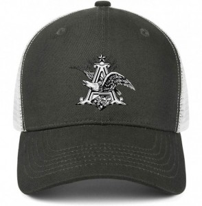 Visors Anheuser Busch Busch Logo Mens Women Mesh Cool Cap Adjustable Snapback Dad Hat - Army_green-88 - CC18WEKD2SX