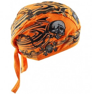 Skullies & Beanies Cycling Doo RAG Skull Cap Hat Bandana Head Wrap Breathable Helmet Liner - Set3 - CA18OT476M6