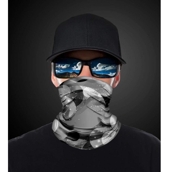 Balaclavas Neck Gaiter Face Scarf Mask Bandana Dust Face Mask Motorcycle Face Mask for Women Men Face Scarf - M Z-c03 - CW197...