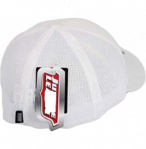 Baseball Caps Superman Shield Embroidery Baseball Cap Mesh Hat ACM1206 - White - CG18URU60OK