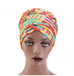 Headbands Easy Wearing African Head Wrap-Long Scarf Turban Shawl Hair Bohemian Headwrap - 01-Colour35 - CS196EGNDIS