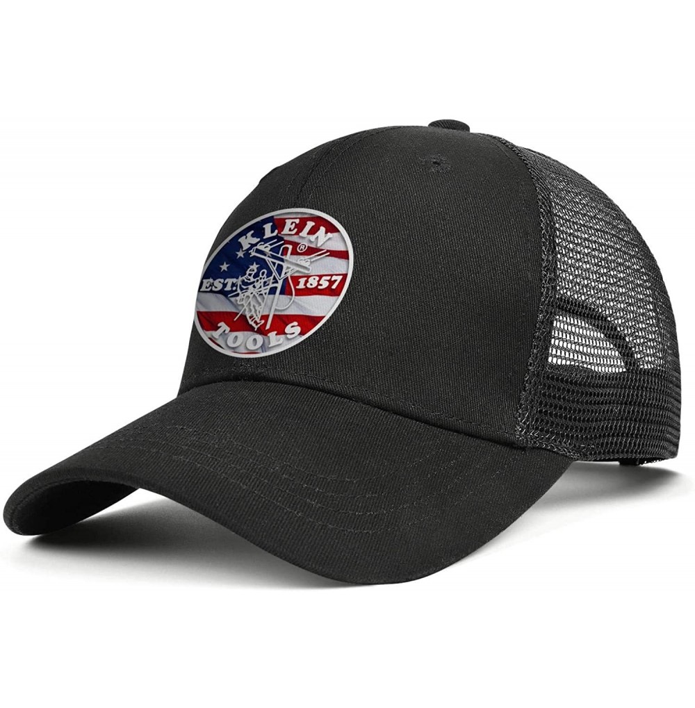 Baseball Caps Unisex Dad Cap Trucker Hat Casual Breathable Baseball Snapback - Black-31 - CZ18AI956SZ