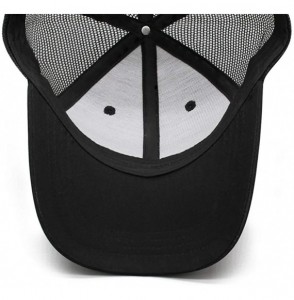 Baseball Caps Unisex Dad Cap Trucker Hat Casual Breathable Baseball Snapback - Black-31 - CZ18AI956SZ