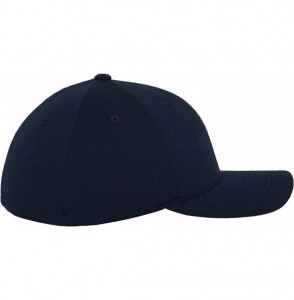 Baseball Caps Double Jersey Stretchable Baseball Cap - Navy - C211IMXOB1X