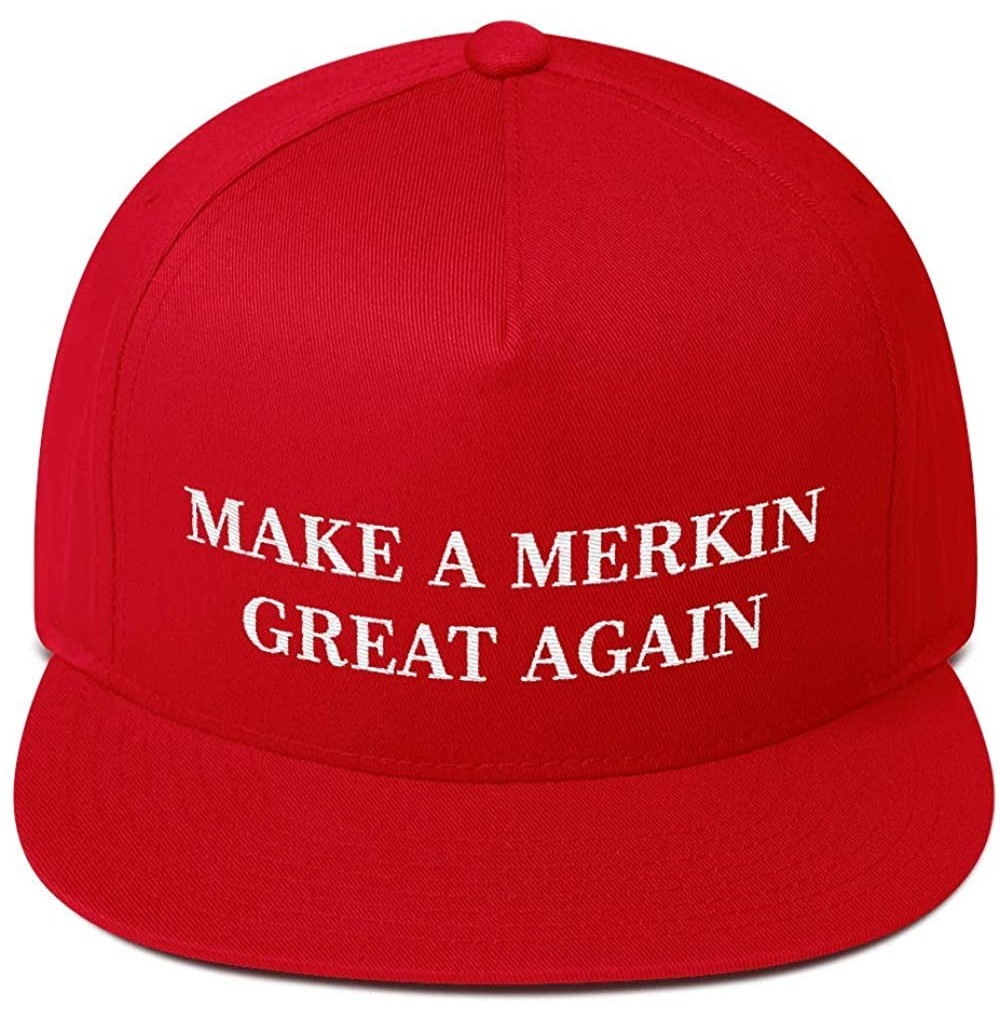 Baseball Caps Make A Merkin Great Again Baseball Hat Dad Cap Red - CM18UNGDKY2