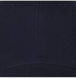 Baseball Caps Low Profile Light Weight Brushed Cap - Navy - CV1153M5J1H