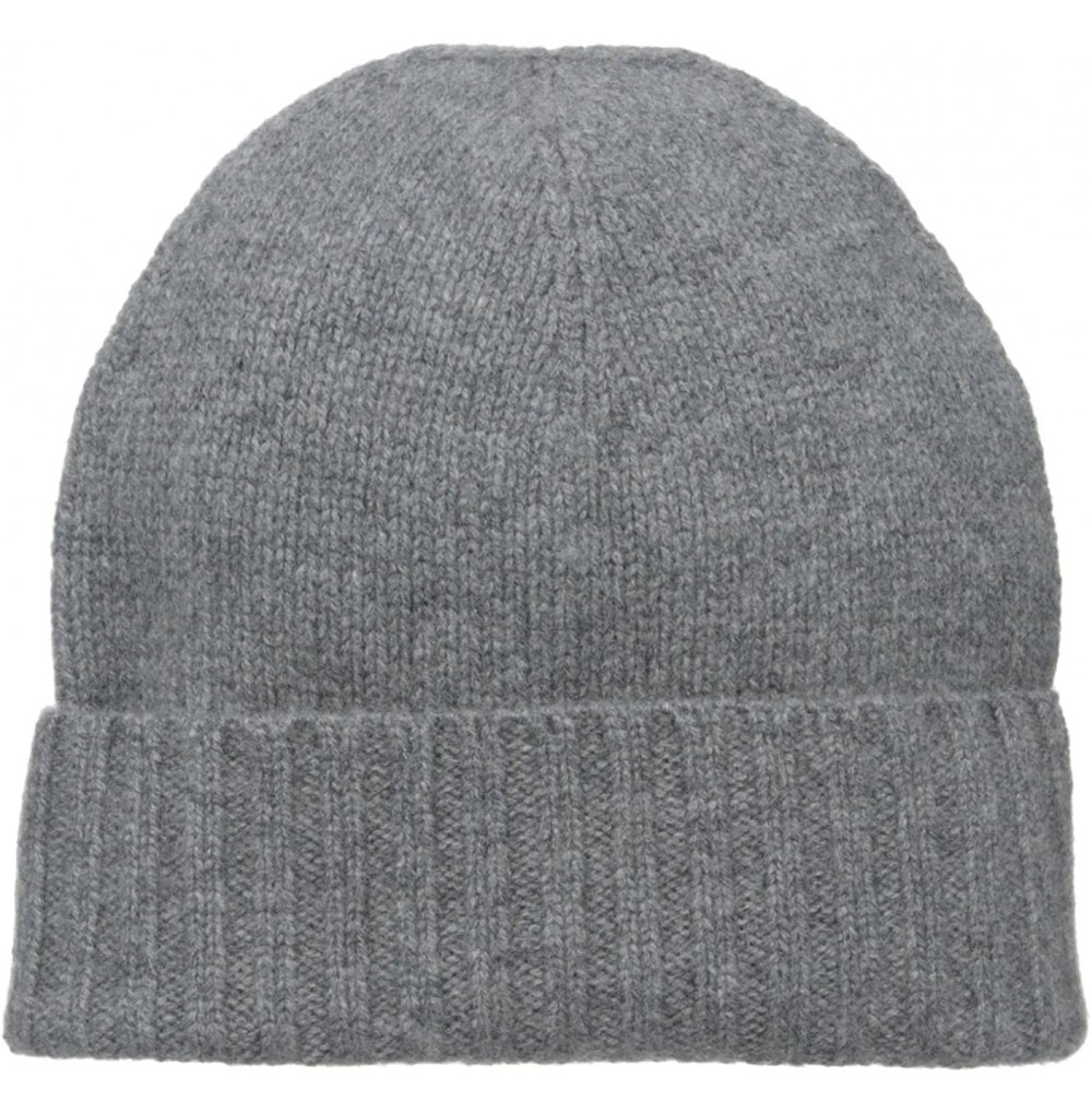 Skullies & Beanies Women's Cashmere Slouchy Hat - Charcoal - C111YWOWH17