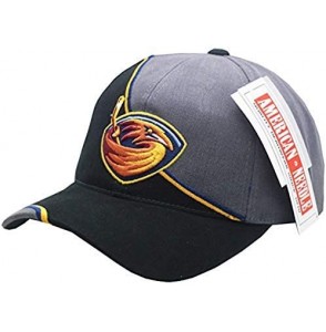 Baseball Caps Atlanta Thrashers Hat Voodoo Adjustable Strap Black/Grey - CO18ZMA2GDO