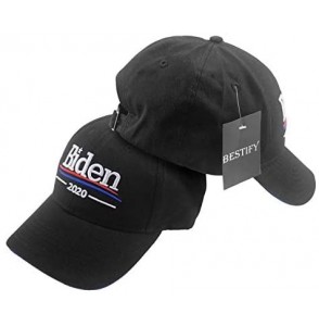 Baseball Caps Bestify Products Joe Biden 2020 Cotton Baseball Cap Vote for Your President - Black - CK18SY9T7WX