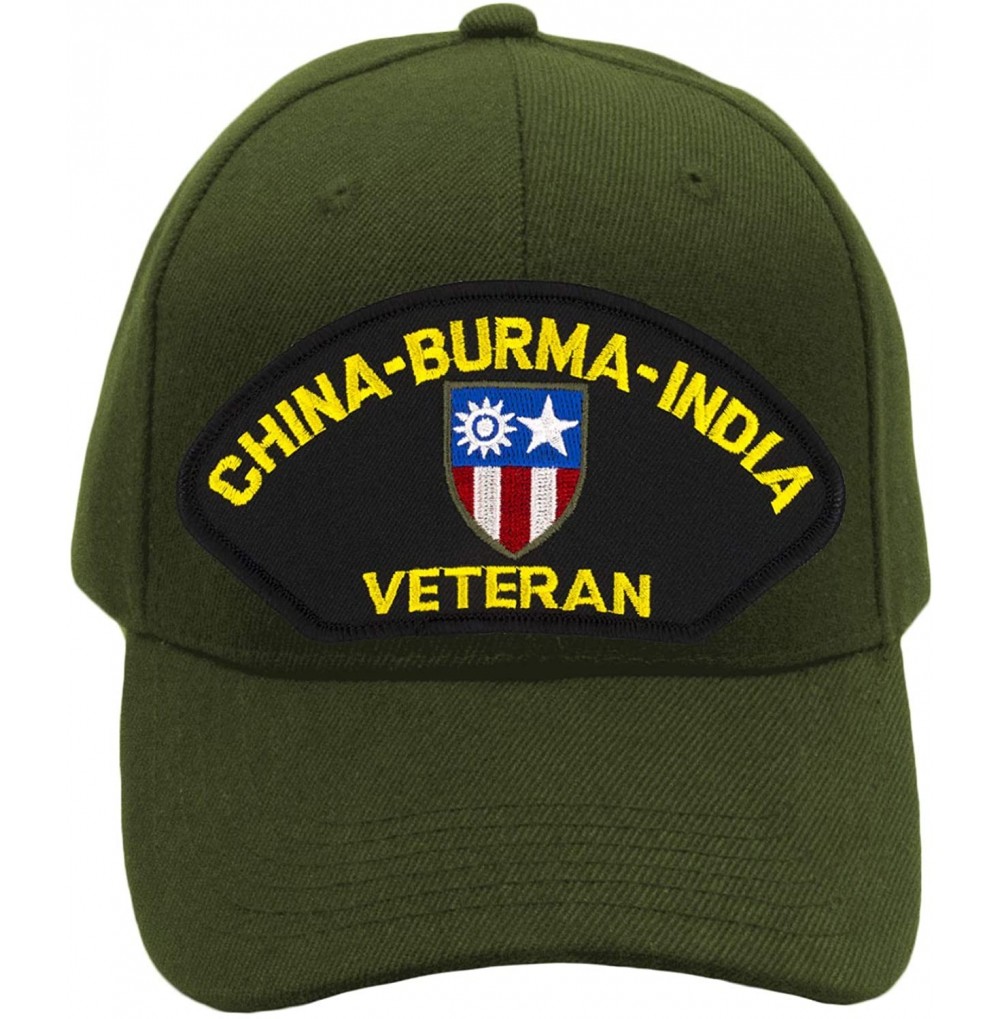 Baseball Caps Veteran Hat/Ballcap Adjustable One Size Fits Most - Olive Green - CB18OT0ZWT2
