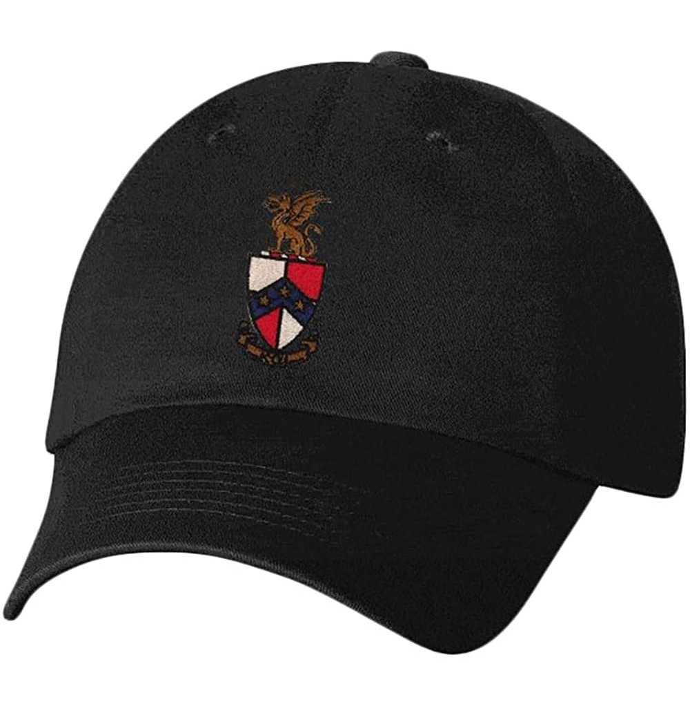 Skullies & Beanies Beta Theta Pi Crest Hat - Black - CO12KTD2OOJ