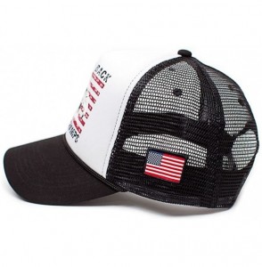 Baseball Caps Eagle Unisex-Adult Trucker Hat -One-Size - Black/White/Black - C511LEWP68V