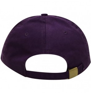 Baseball Caps Taco Emoji Cotton Baseball Cap Dad Hats - Purple - CI12M0SR5YP