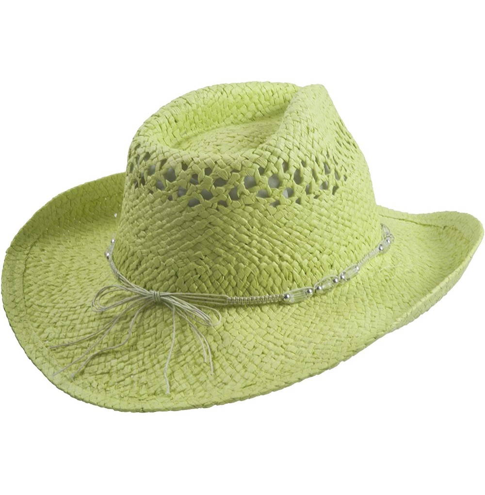Cowboy Hats Outback Toyo Cowboy Hat - Mint - C018EXNCT2X
