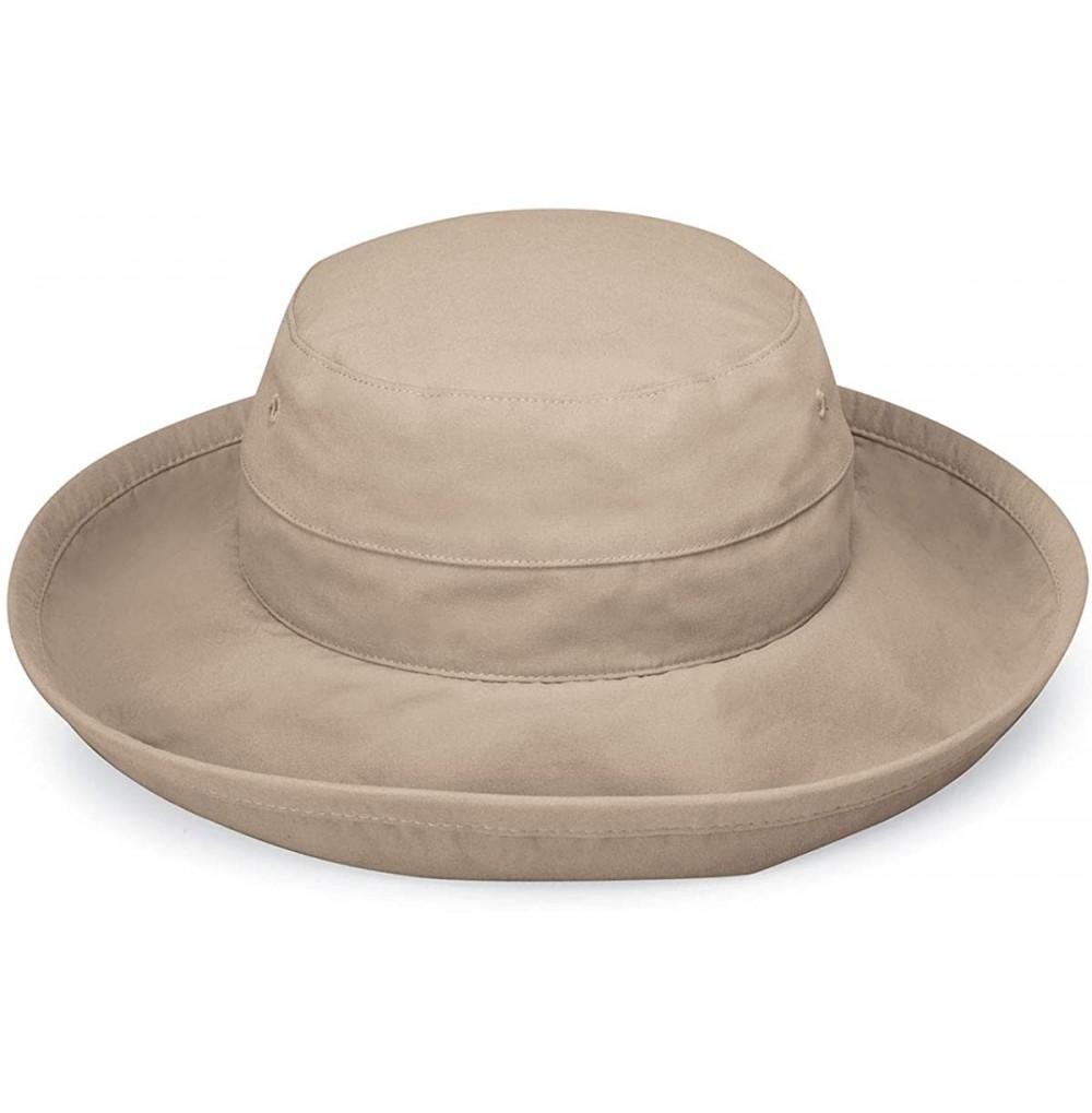 Sun Hats Women's Casual Traveler Sun Hat - UPF50- Broad Brim- Packable- Australian Design - Camel - CH1145LQWYF