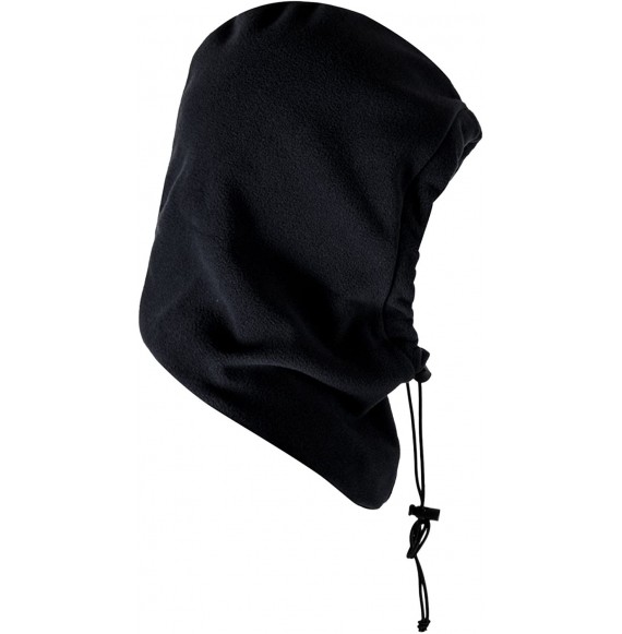 Balaclavas 4-in-1 Gaiter- Hood- Balaclava Face Mask- Neck Warmer with Insulated Fleece - Navy Fleece - C2183CNQDWT