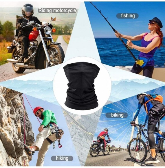 Balaclavas Headscarf Dustproof Sunscreen Breathable Motorcycle - A-a-black - C4198D59MUY