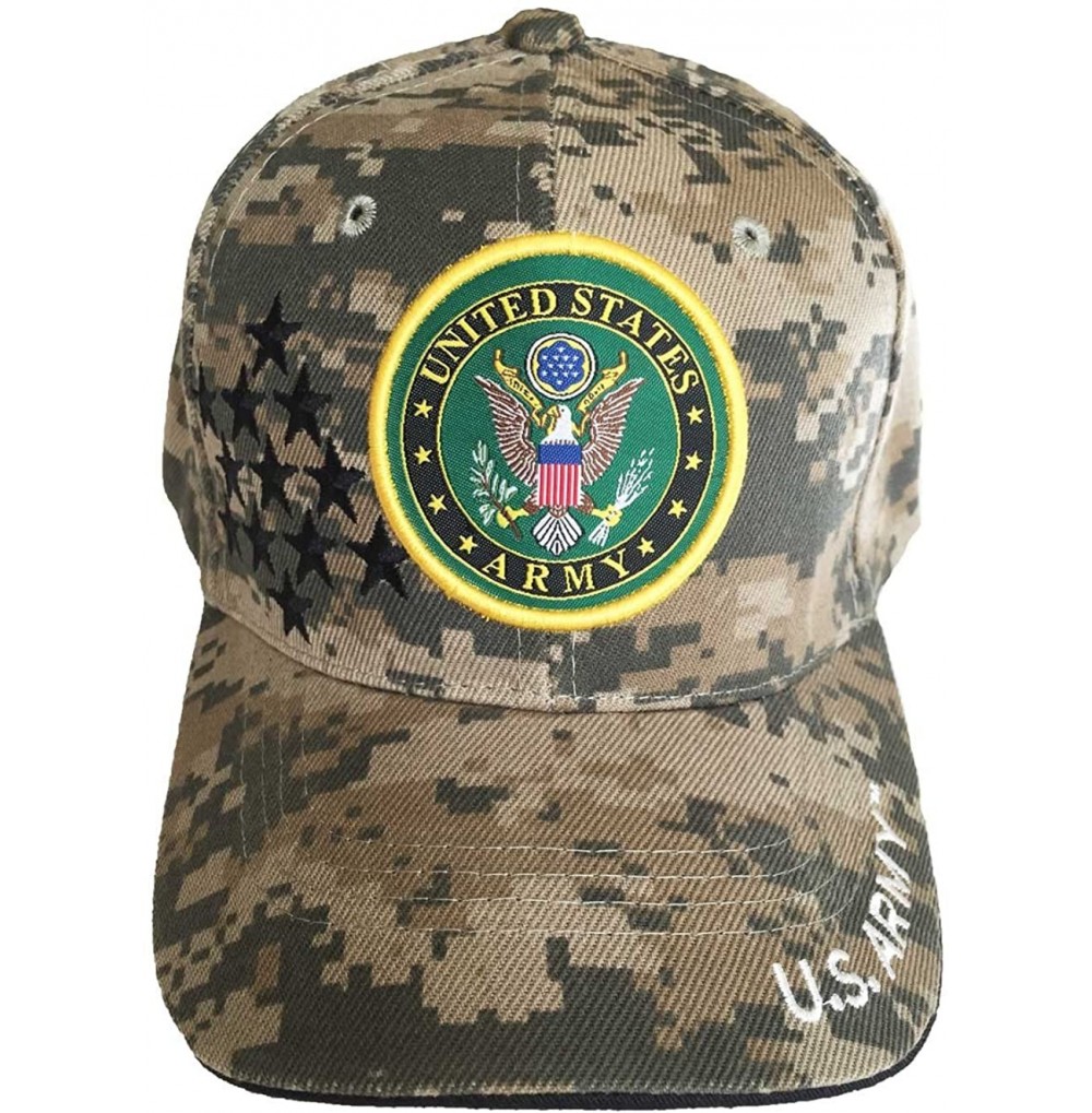 Baseball Caps U.S. Military Army Cap Officially Licensed Sealed - Camouflage Stars - CV11XUUXDG7