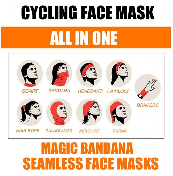 Balaclavas Cooling Neck Gaiter Face Mask for Men Women Outdoor - Camouflage Bandana Dust Wind Balaclava Headwear - CK198KKK8Z9