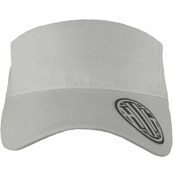 Baseball Caps Premium Plain SunVisor Baseball Golf Fishing Tennis Cap Hat Adjustable Unisex - White - CJ1889YOM2R