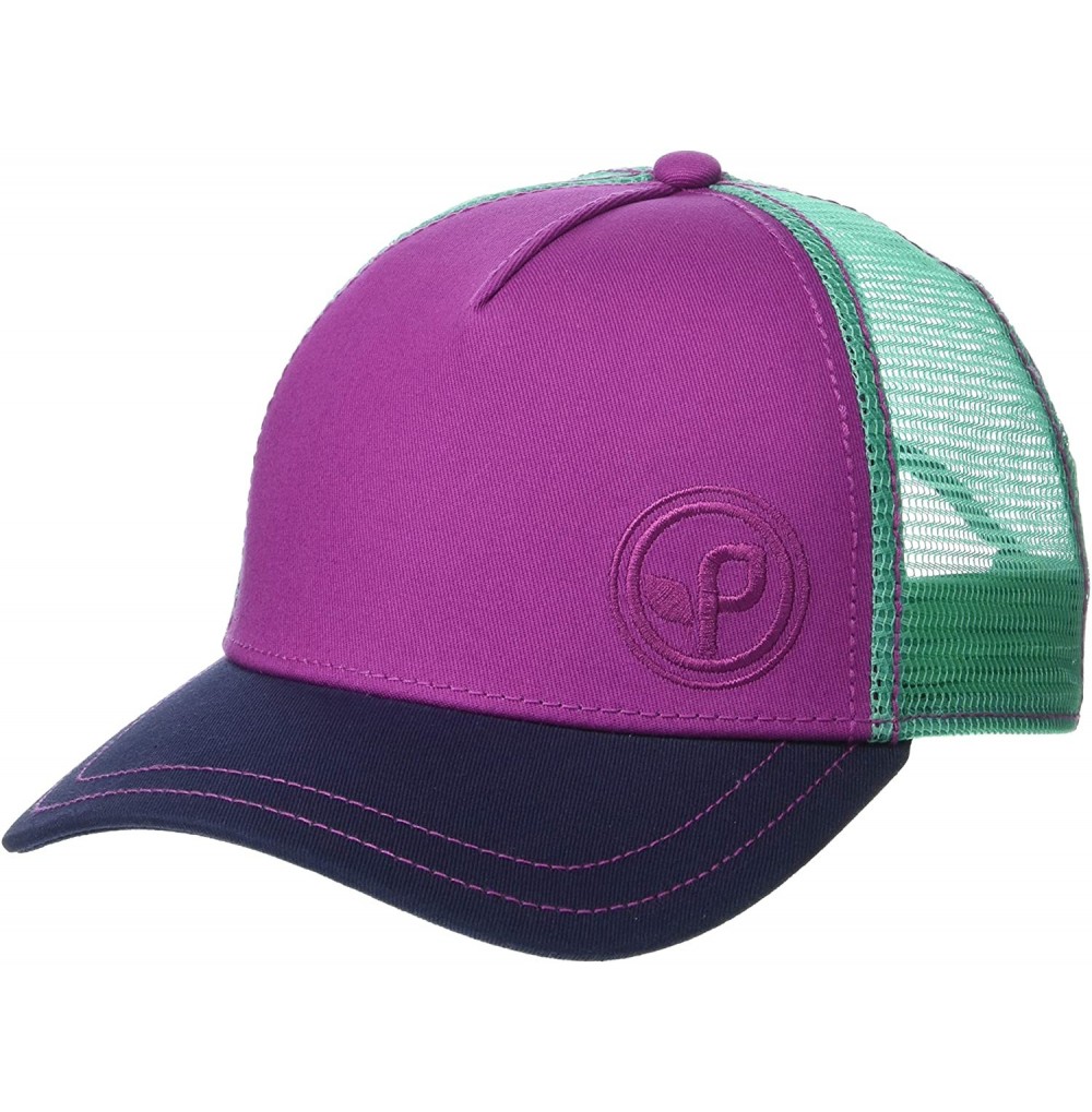 Baseball Caps Women's Buttercup Trucker Hat - Magenta - C718HHE5SH0