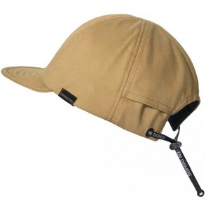 Baseball Caps Adjustable Drawstring Baseball Cap Short Brim Trucker Hat Unisex Cotton Dad Cap - B-dy01-khaki - CV18YYXW5NH