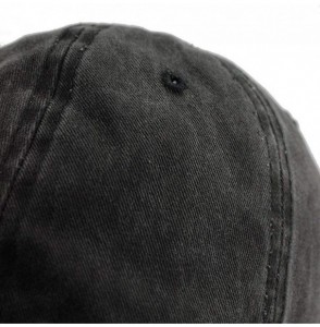 Baseball Caps Vintage Jeans Dad Hat Mesh Hat Adjustable Baseball Cap Trucker Hat Sports Black - Dab Gug - C218Q8O79IR