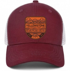 Baseball Caps Yellowstone National Park Casual Snapback Hat Trucker Fitted Cap Performance Hat - Yellowstone National Park-13...