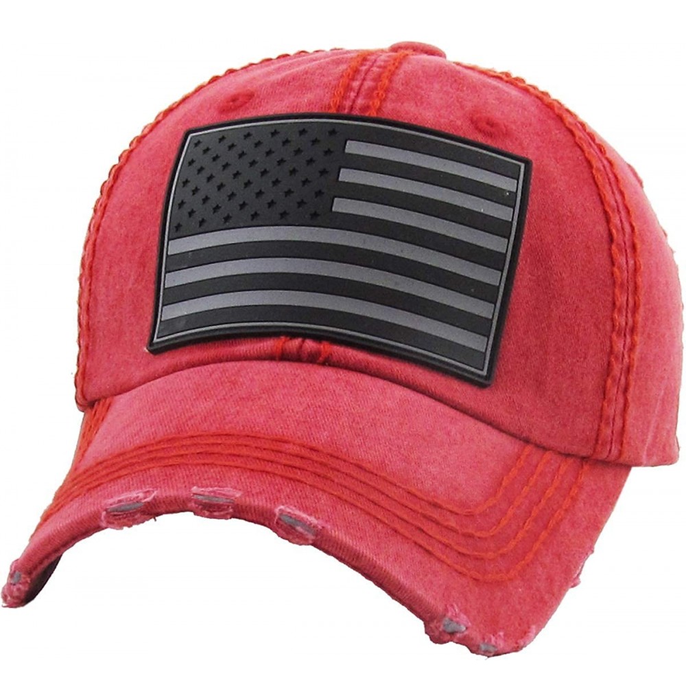 Baseball Caps Tactical Operator Collection with USA Flag Patch US Army Military Cap Fashion Trucker Twill Mesh - CY188ZNWDAG