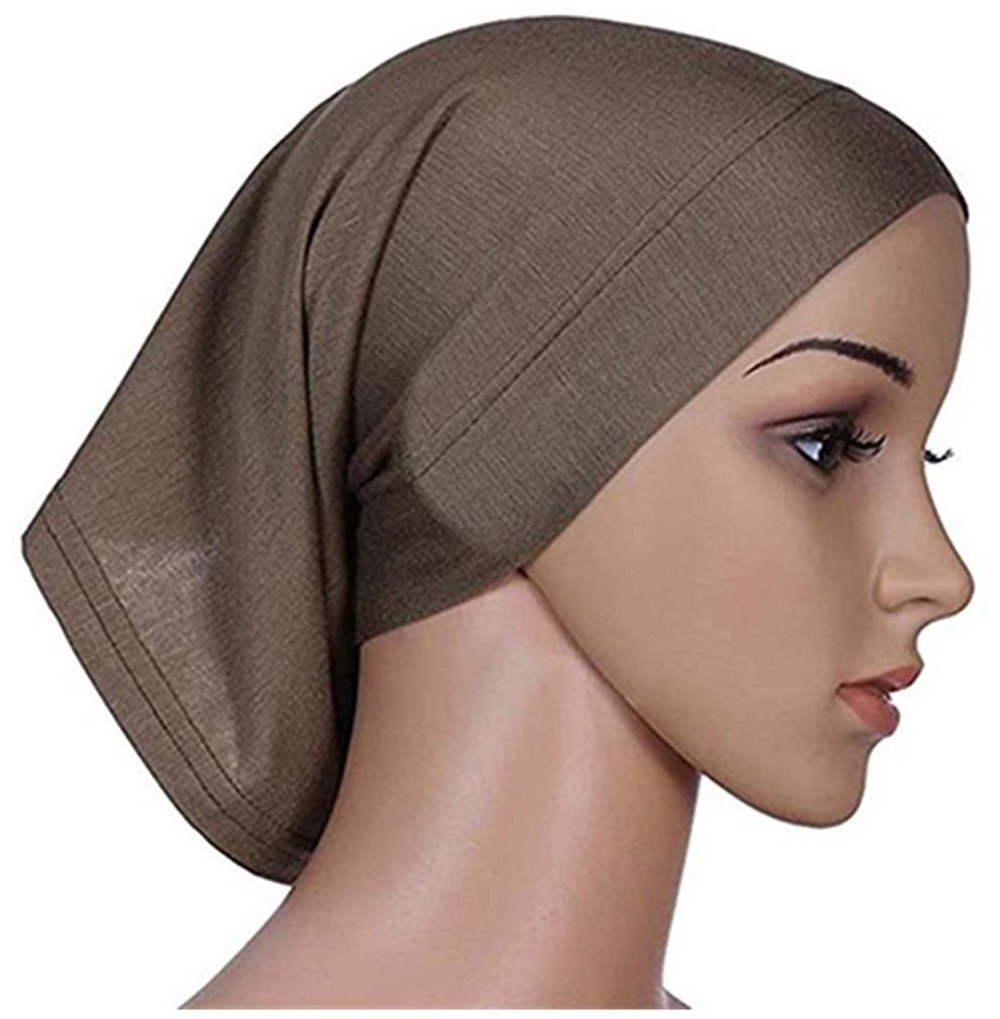 Balaclavas Women's Muslim Islamic Hijab Bonnet Cap Head Pullover Under Scarf Shawl Turban - 4 - CX184KKHSK9