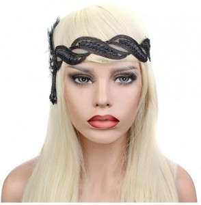 Headbands 1920s Accessories Themed Costume Mardi Gras Party Prop additions to Flapper Dress - Set 9 - CR18EKCZ5QN